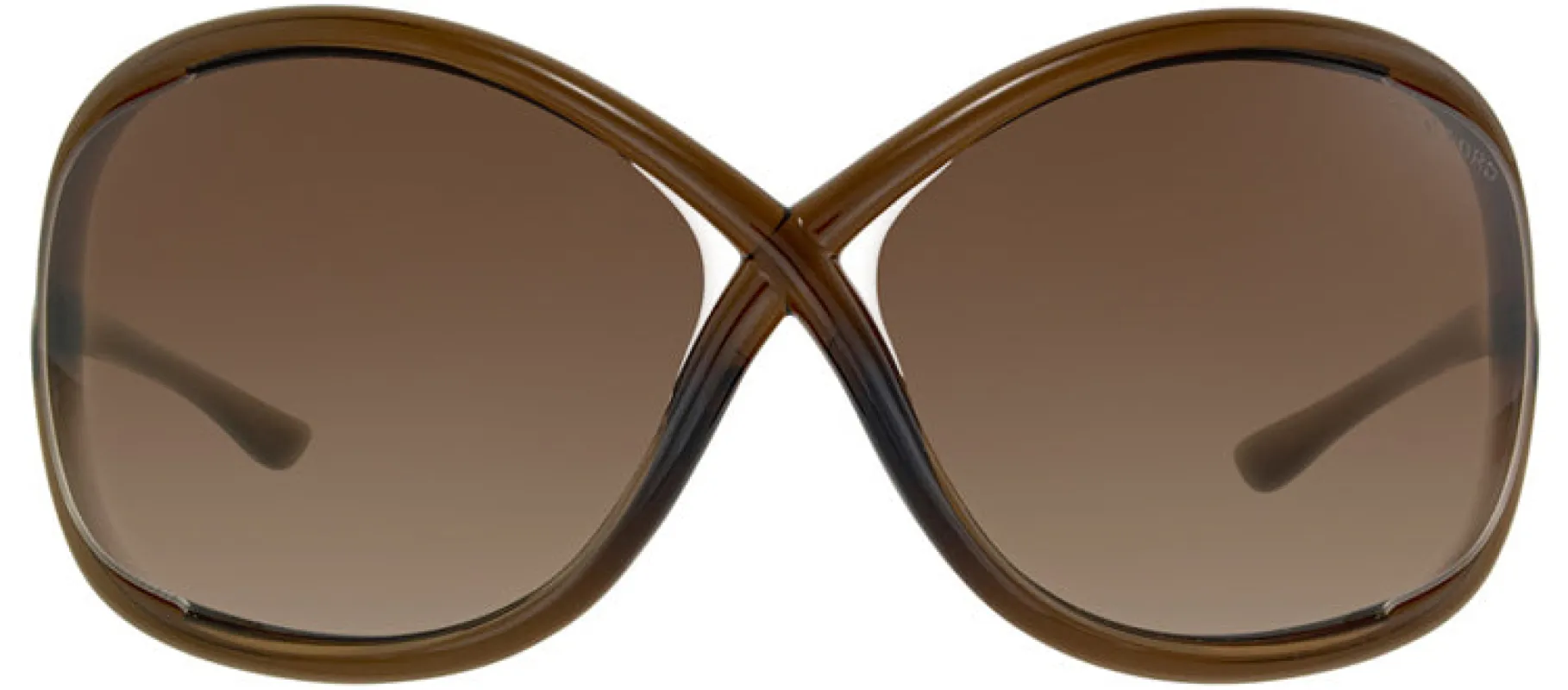 Tom Ford Whitney TF 9 692 Fashion Plastic Brown Sunglasses with Brown Gradient Lens sold by Gaffos