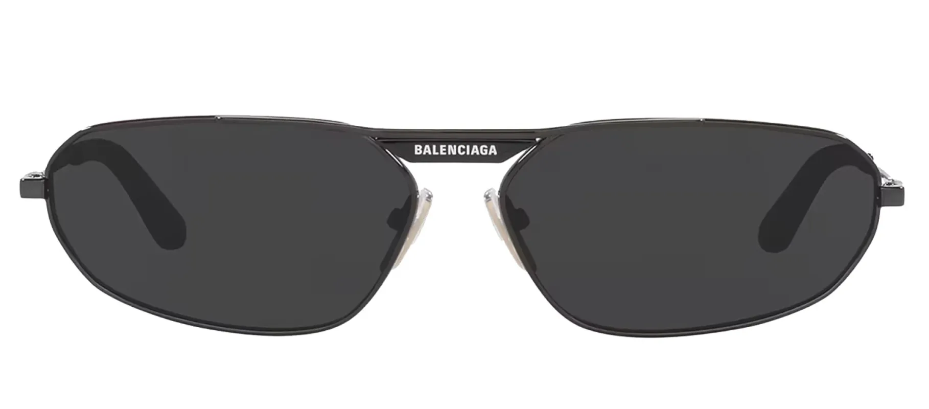 Balenciaga EVERYDAY BB 0245S 001 Fashion Metal Grey Sunglasses with Grey Lens sold by Gaffos