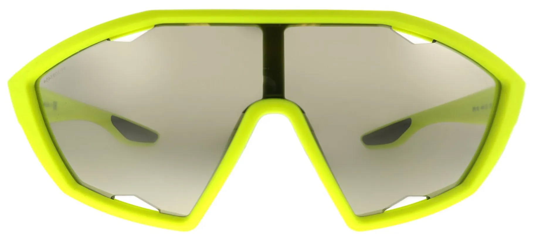 Prada Linea Rossa PS 10US 4461C0 Sport Plastic Yellow Sunglasses with Brown Mirror Gold Lens made by Gaffos
