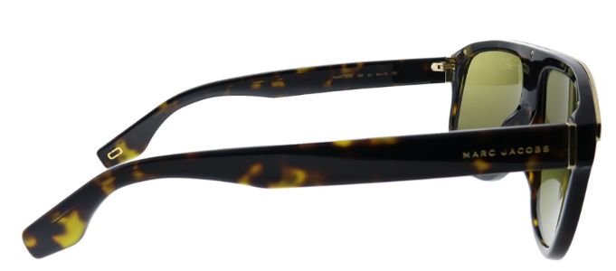 Marc Jacobs MARC 388/S 086 3U Aviator Plastic Havana Sunglasses with Blue Gradient Lens sold by Gaffos