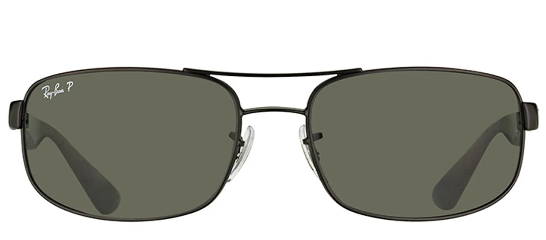 Ray-Ban RB 3445 006/P2 Sport Metal Grey Sunglasses with Dark Grey Polarized Lens sold by Gaffos