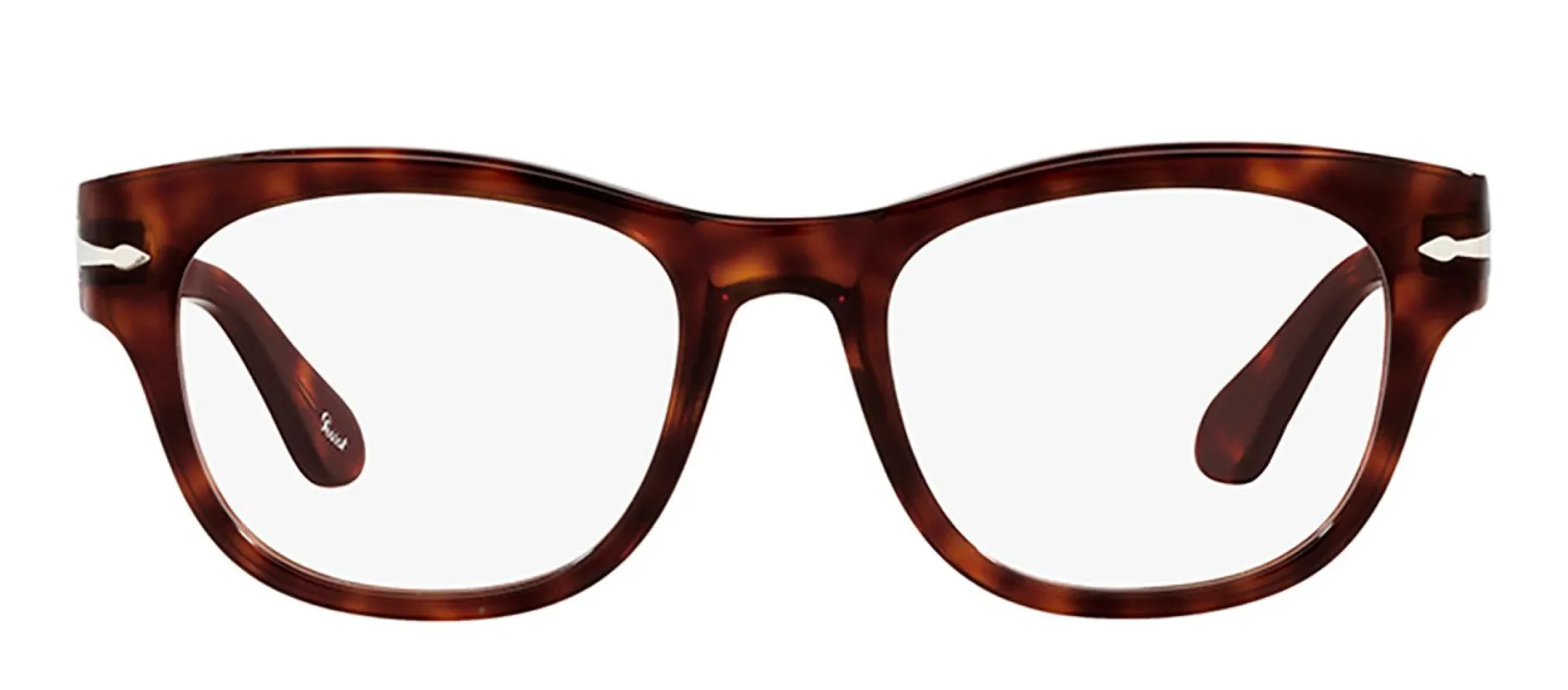 Persol PO 3270V 24 Rectangle Plastic Havana Eyeglasses with Logo Stamped Demo Lenses sold by Gaffos