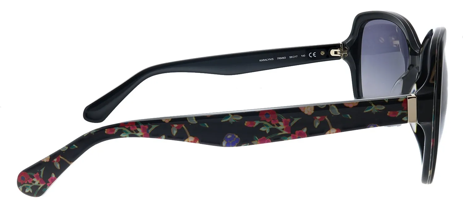 Kate Spade KS Karalyn/S 7RM Square Plastic Black Sunglasses with Grey Gradient Lens sold by Gaffos product image thumbnail 3