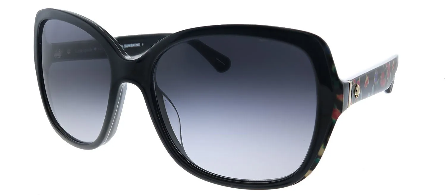 Kate Spade KS Karalyn/S 7RM Square Plastic Black Sunglasses with Grey Gradient Lens sold by Gaffos product image thumbnail 2