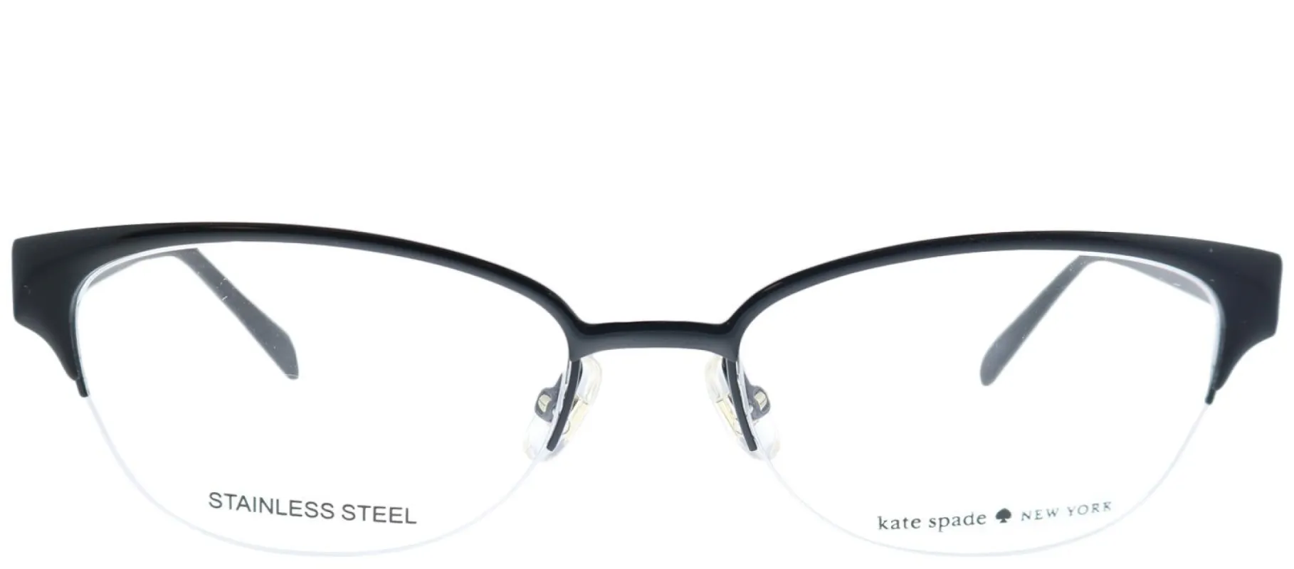 Kate Spade KS Shayla W33 Cat-Eye Metal Black Eyeglasses with Demo Lens sold by Gaffos
