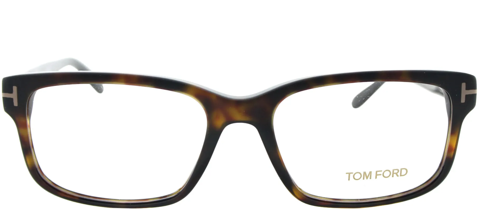 Tom Ford FT 5313 052 Rectangle Plastic Brown Eyeglasses with Demo Lens sold by Gaffos