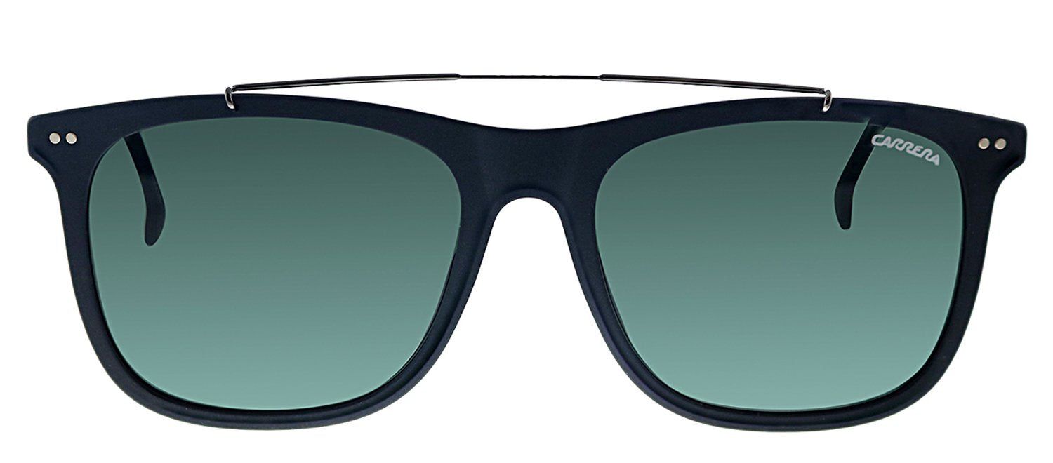 Carrera CA Carrera150 003 Rectangle Plastic Matte Black Sunglasses with Green Lens sold by Gaffos