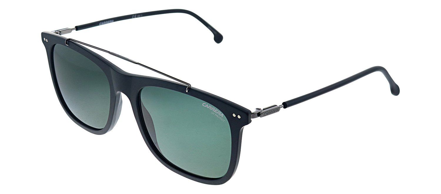 Carrera CA Carrera150 003 Rectangle Plastic Matte Black Sunglasses with Green Lens sold by Gaffos product image thumbnail 2