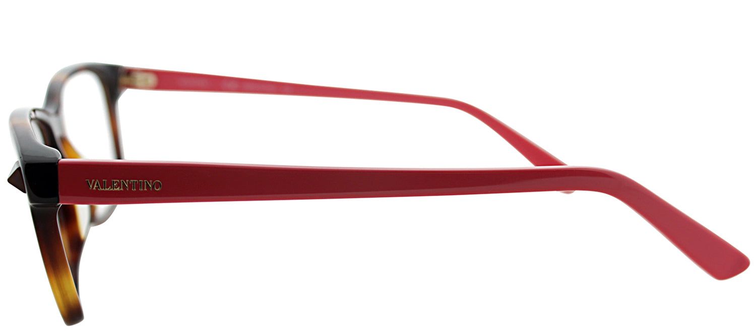 Valentino VL 2694 279 Rectangle Plastic Tortoise/ Havana Eyeglasses with Demo Lens sold by Gaffos product image thumbnail 3
