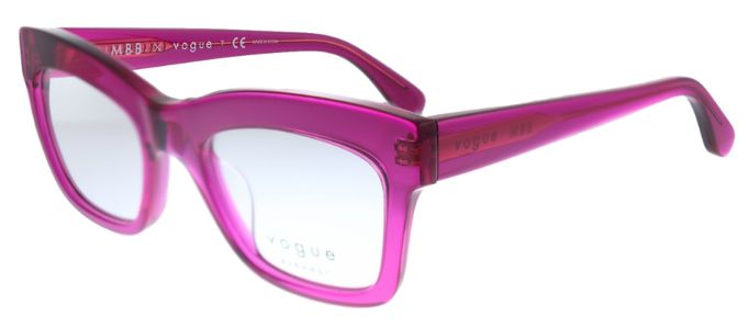 Vogue Eyewear VO 5396 2952 Butterfly Plastic Pink Eyeglasses with Demo Lens sold by Gaffos