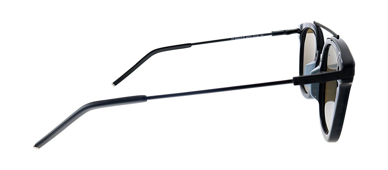 Fendi FF 224/F/S 807 Square Plastic Black Sunglasses with Brown Lens sold by Gaffos product image thumbnail 3