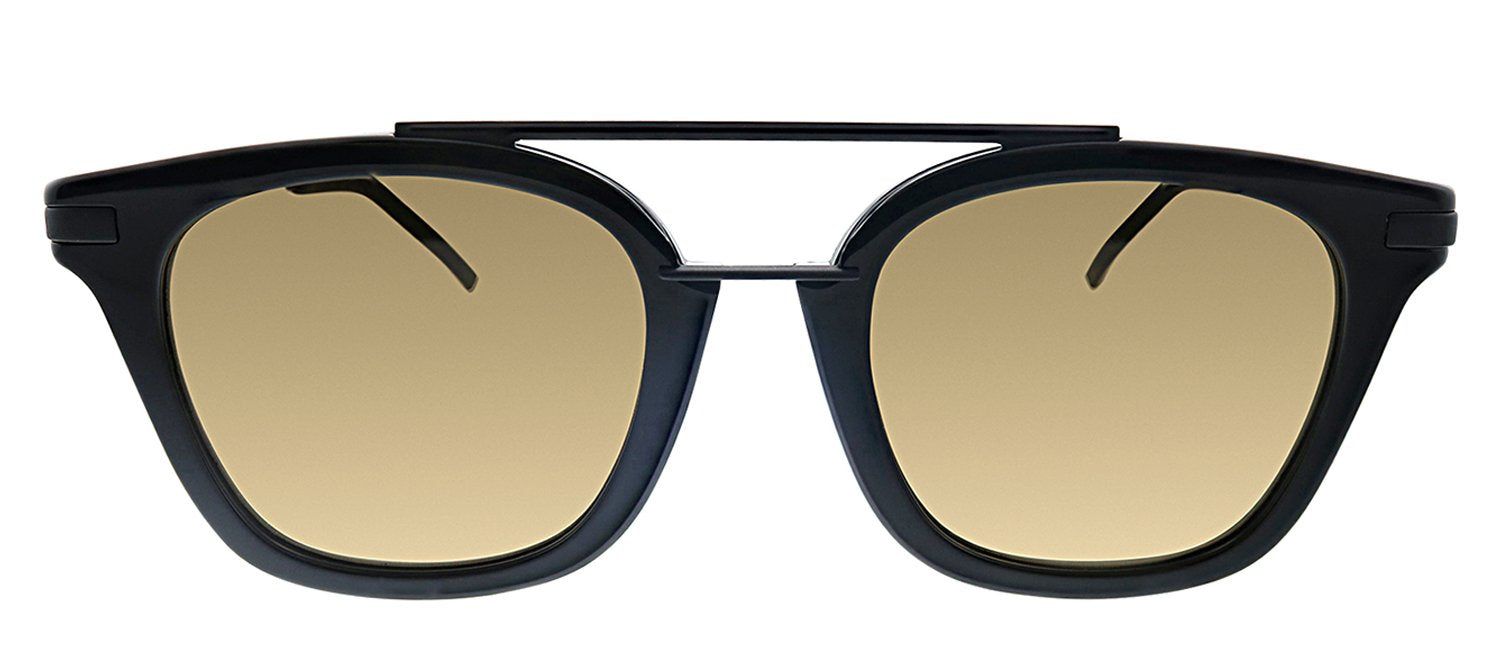 Fendi FF 224/F/S 807 Square Plastic Black Sunglasses with Brown Lens sold by Gaffos