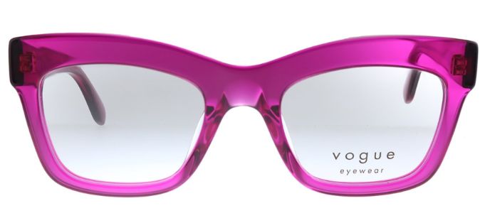 Vogue Eyewear VO 5396 2952 Butterfly Plastic Pink Eyeglasses with Demo Lens sold by Gaffos