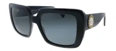 Versace VE 4384B GB1/87 Square Plastic Black Sunglasses with Grey Lens sold by Gaffos