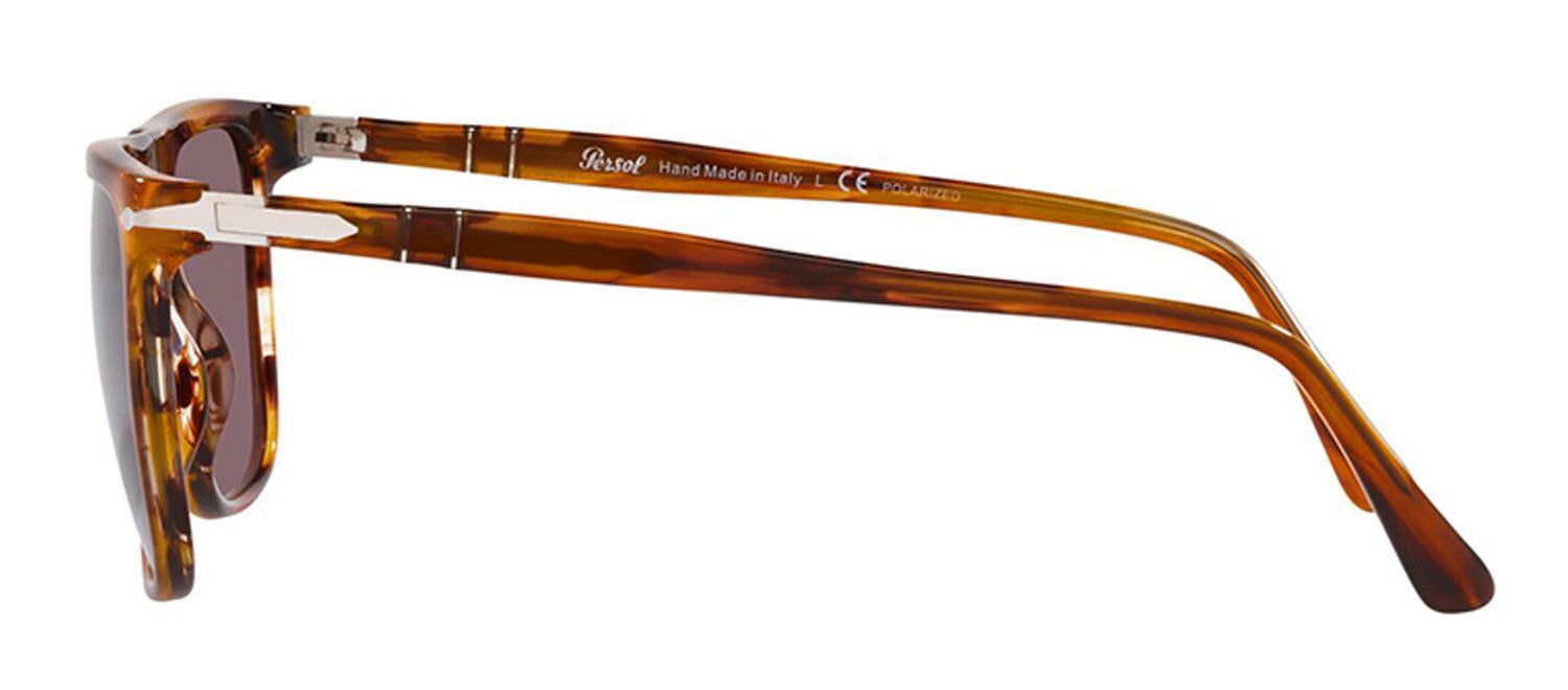 Persol PO 3225S 1157AF Rectangle Plastic Red Sunglasses with Purple Polarized Lens sold by Gaffos product image thumbnail 3