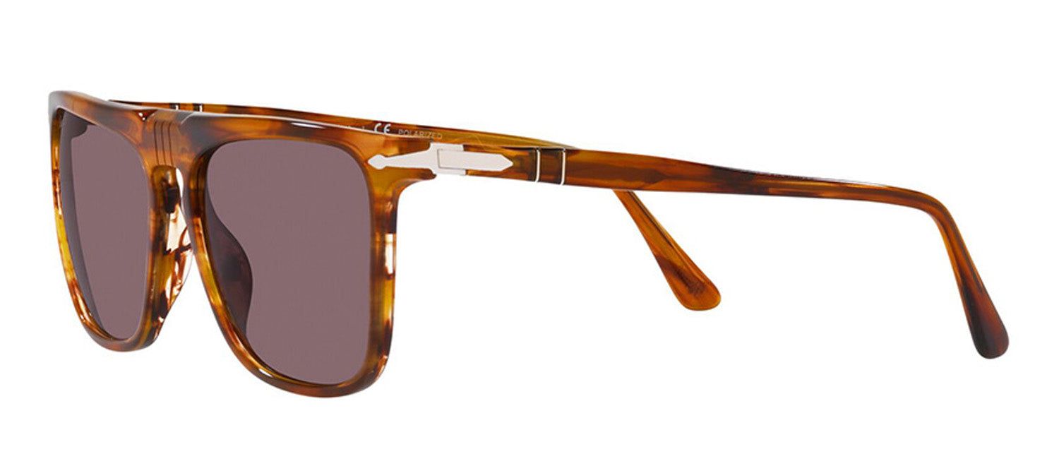 Persol PO 3225S 1157AF Rectangle Plastic Red Sunglasses with Purple Polarized Lens sold by Gaffos product image thumbnail 2