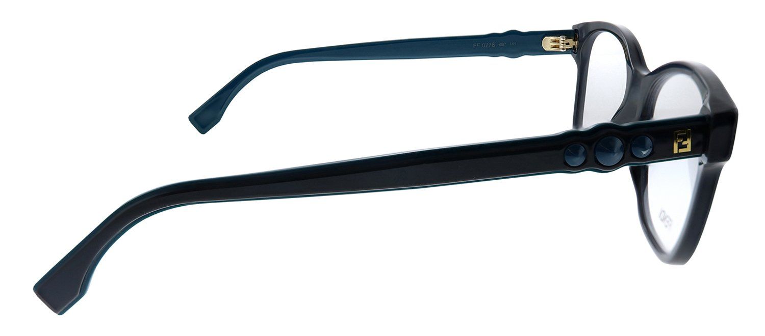 Fendi FF 0276 KB7 Square Plastic Grey Eyeglasses with Demo Lens sold by Gaffos product image thumbnail 3