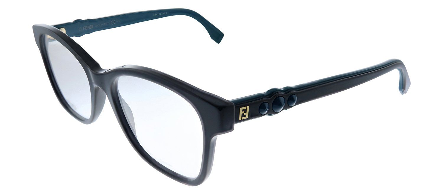 Fendi FF 0276 KB7 Square Plastic Grey Eyeglasses with Demo Lens sold by Gaffos product image thumbnail 2