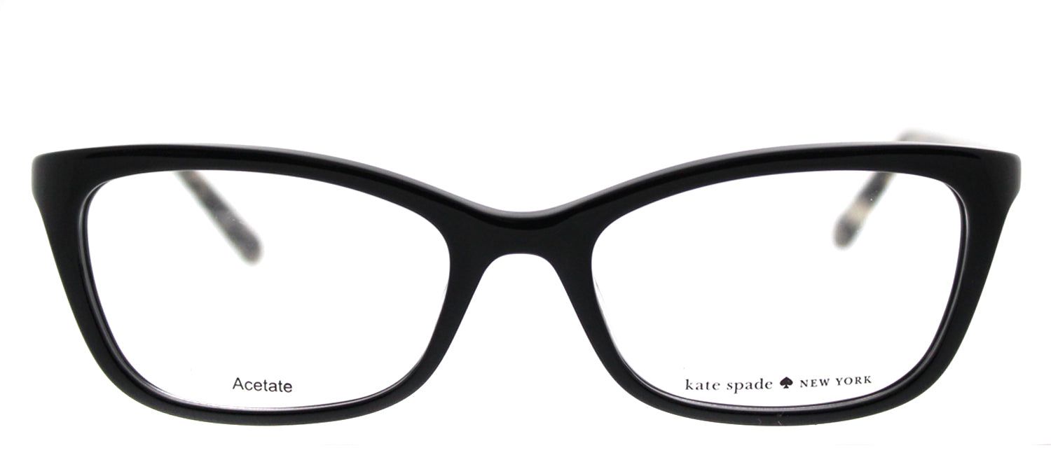 Kate Spade KS Delacy 7KI Cat-Eye Plastic Black Eyeglasses with Demo Lens sold by Gaffos