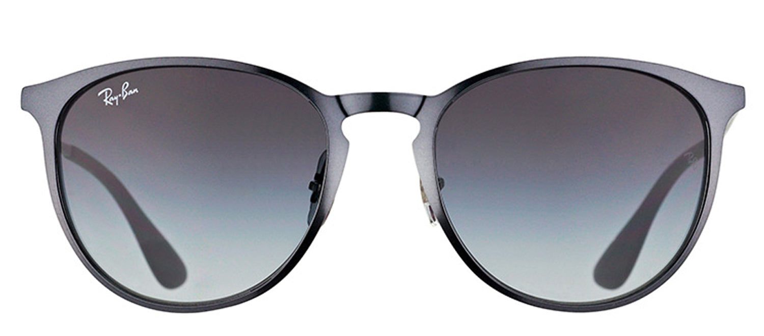 Ray-Ban RB 3539 192/8G Round Metal Grey Sunglasses with Grey Gradient Lens sold by Gaffos