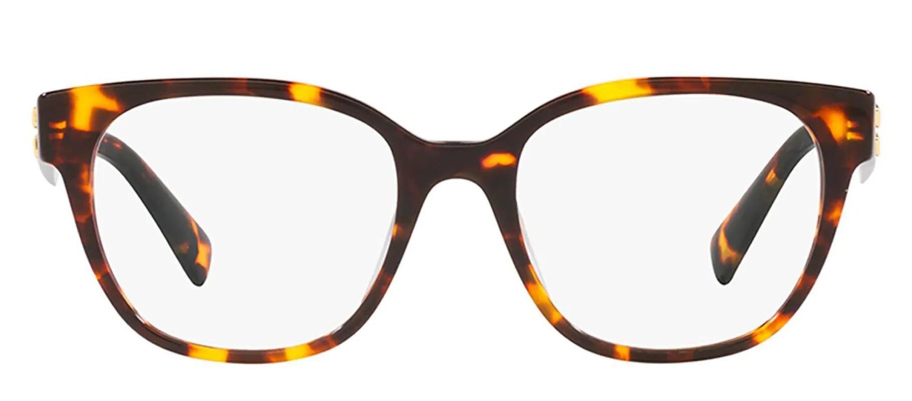 Miu Miu MU 02VV VAU1O154 Square Plastic Pattern Eyeglasses with Logo Stamped Demo Lenses made by Miu Miu