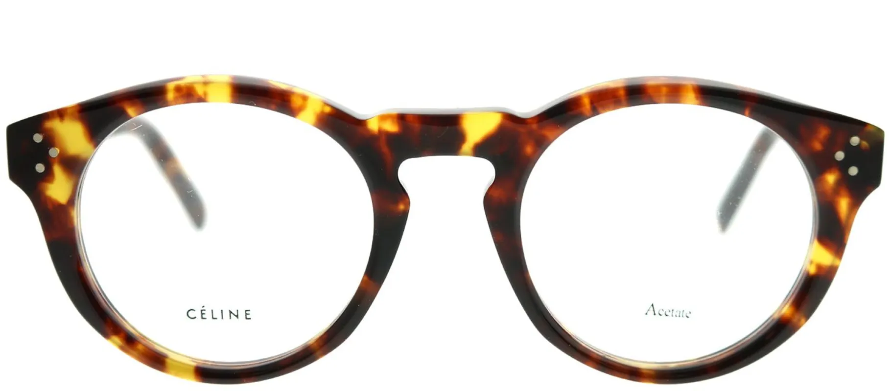 Celine CL 41381 E88 Round Plastic Tortoise/ Havana Eyeglasses with Demo Lens sold by Gaffos