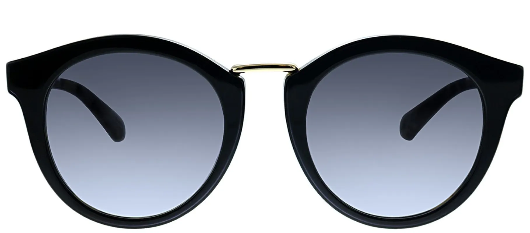Kate Spade KS Joylyn WR7 Oval Plastic Black Sunglasses with Grey Gradient Lens sold by Gaffos