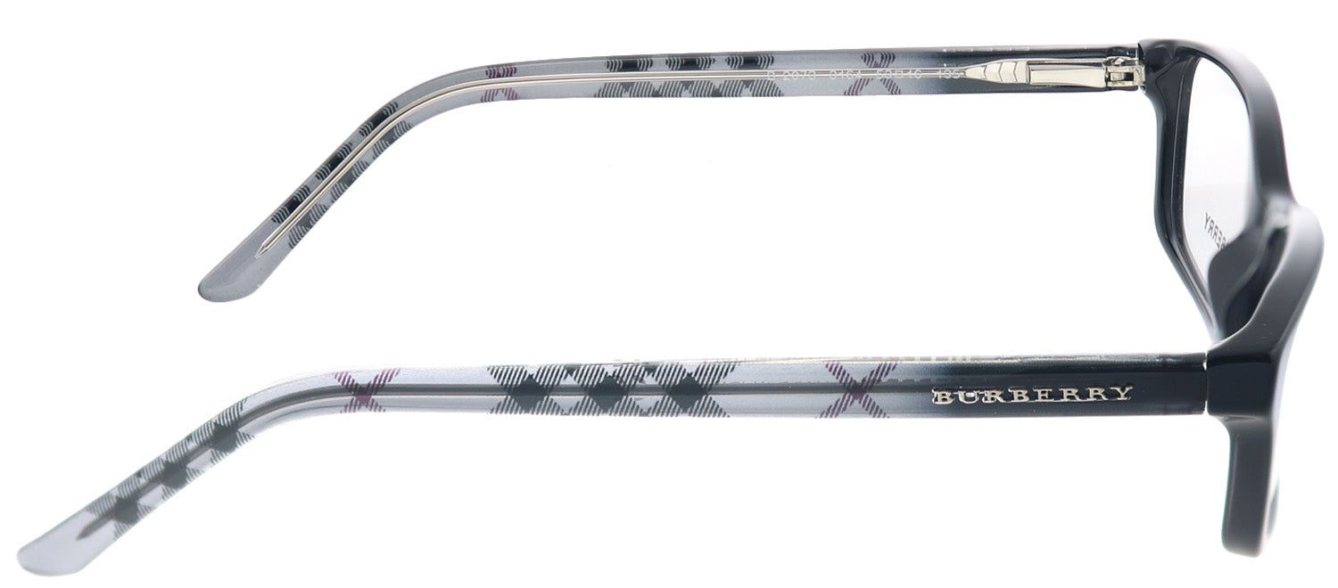 Burberry BE 2073 3164 Rectangle Plastic Black Eyeglasses with Demo Lens sold by Gaffos product image thumbnail 3