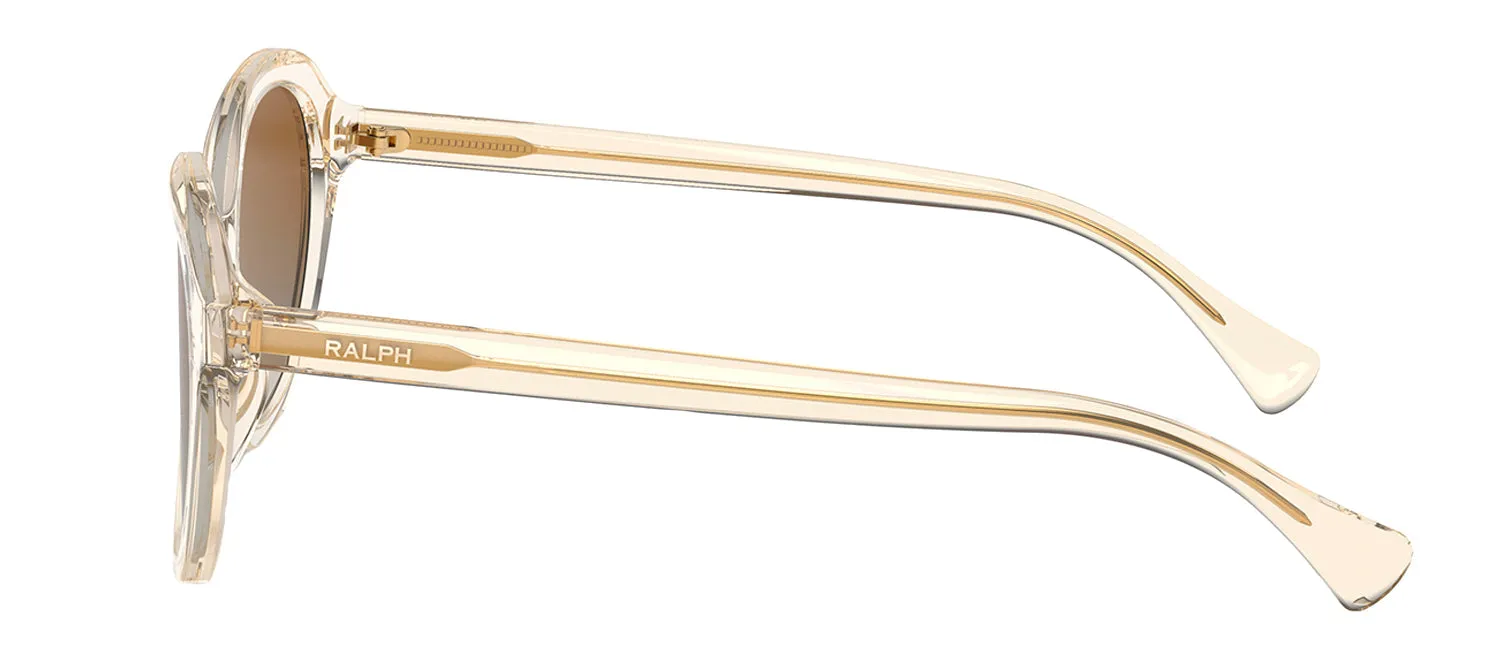 Ralph Lauren RA 5286U 5034T5 Round Plastic Beige Sunglasses with Brown Gradient Lens sold by Gaffos product image thumbnail 3