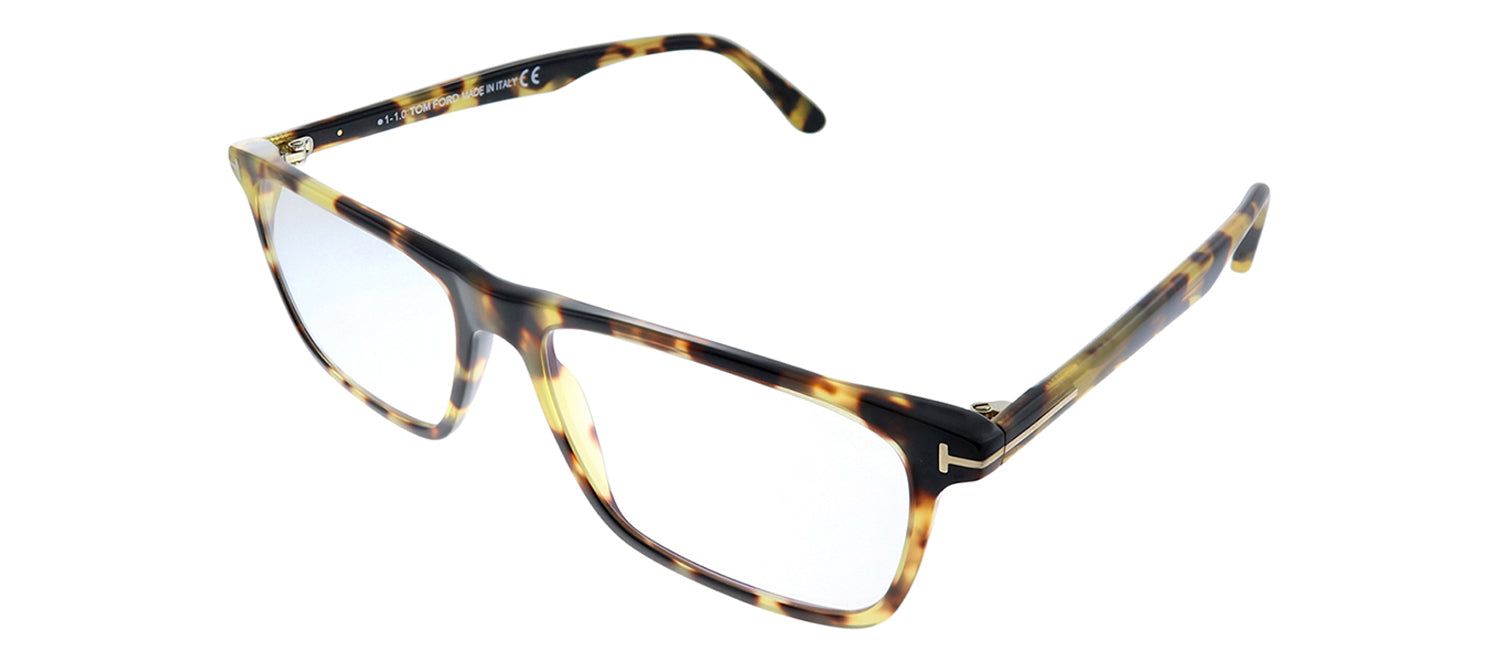 Tom Ford FT 5681-B 055 Tortoise Rectangle Plastic Eyeglasses with Demo Lens sold by Gaffos product image thumbnail 2