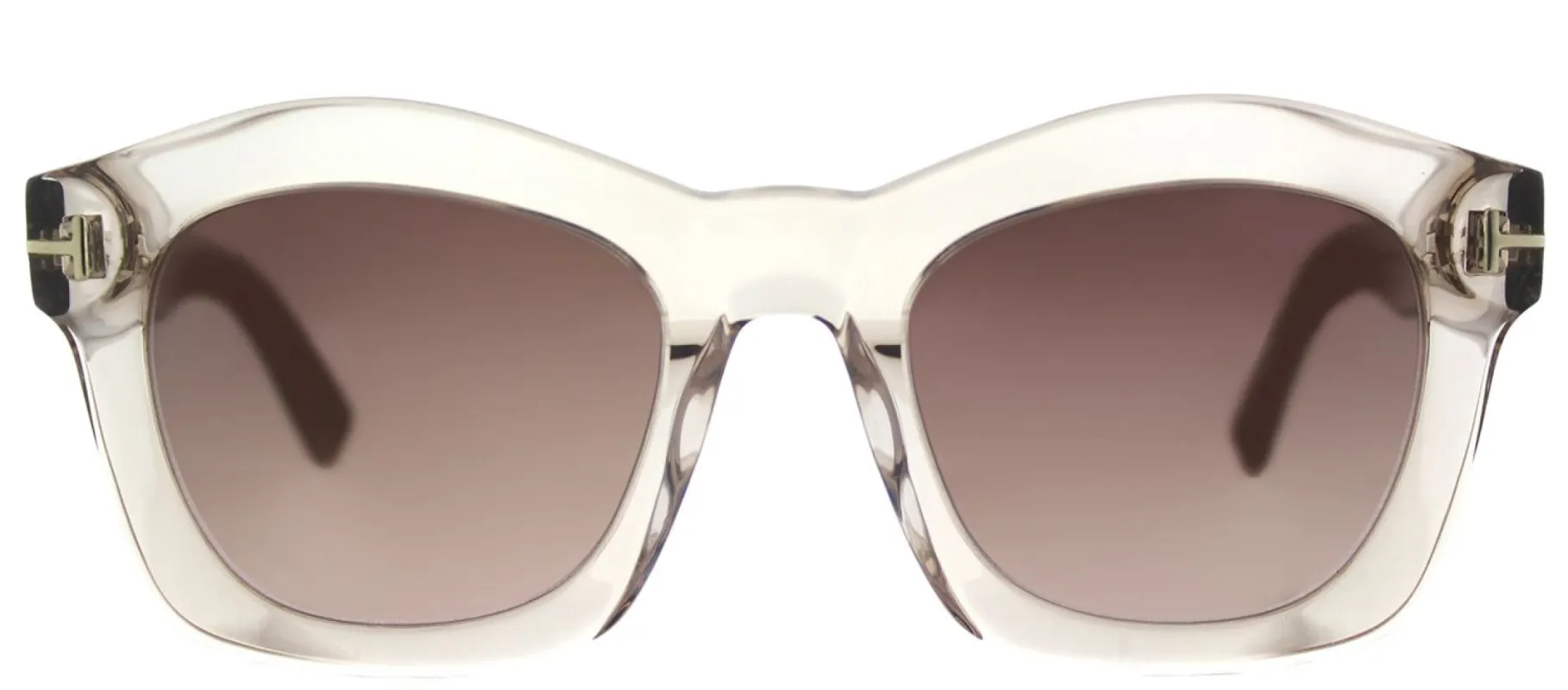 Tom Ford TF 431 74S Fashion Plastic Pink Sunglasses with Brown Gradient Lens sold by Gaffos