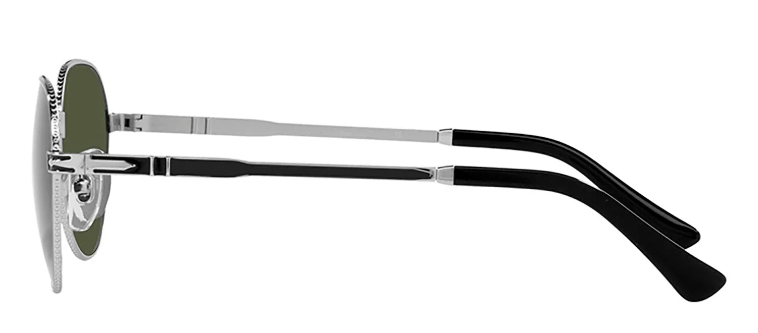 Persol PO 2486S 111331 Phantos Metal Silver Sunglasses with Green Lens sold by Gaffos product image thumbnail 3