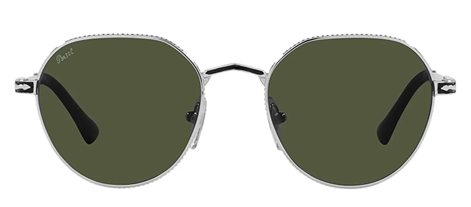 Persol PO 2486S 111331 Phantos Metal Silver Sunglasses with Green Lens sold by Gaffos