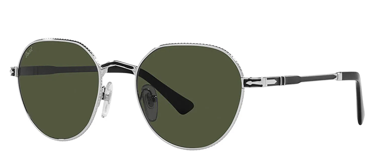 Persol PO 2486S 111331 Phantos Metal Silver Sunglasses with Green Lens sold by Gaffos product image thumbnail 2