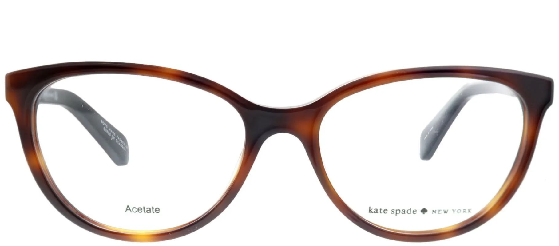 Kate Spade KS Kassia CRX Cat-Eye Plastic Tortoise/ Havana Eyeglasses with Demo Lens sold by Gaffos