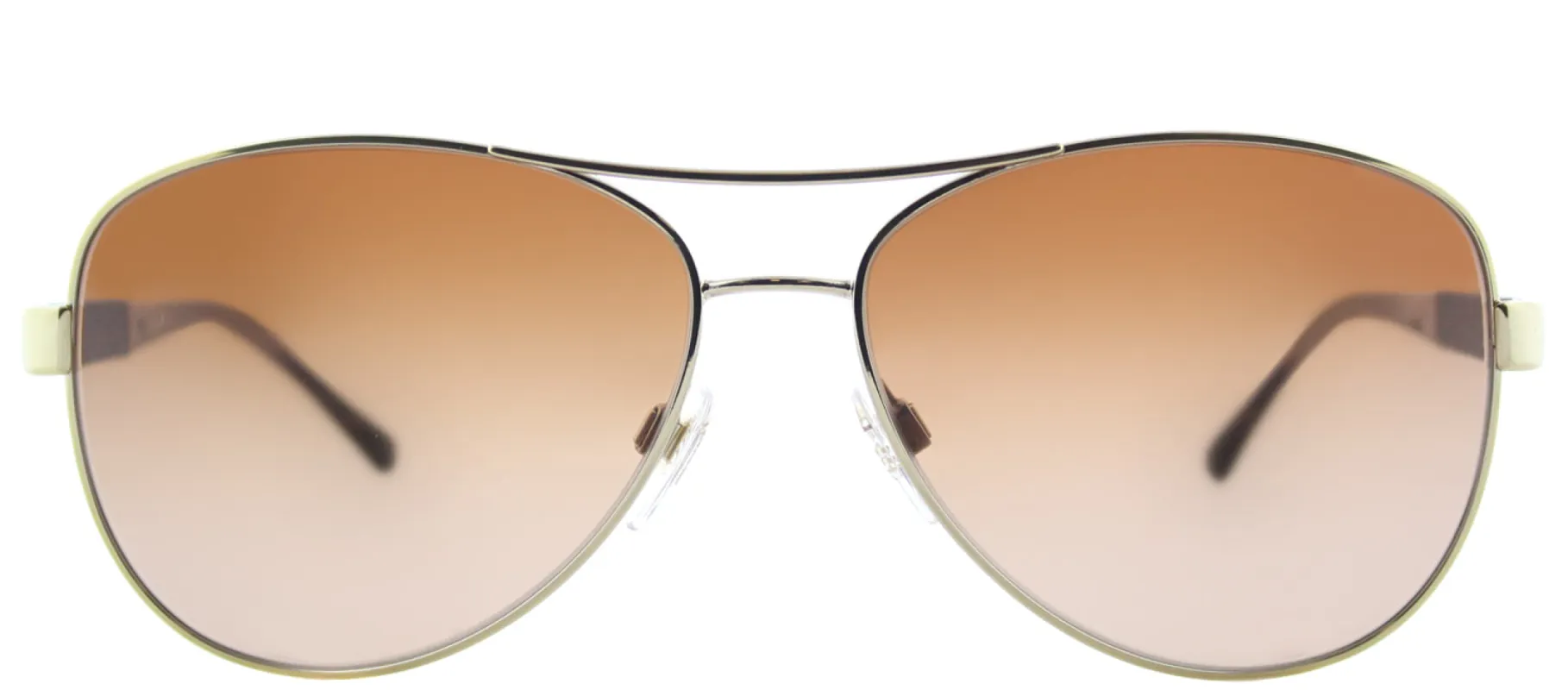Burberry BE 3080 114513 Aviator Metal Gold Sunglasses with Brown Gradient Lens sold by Gaffos