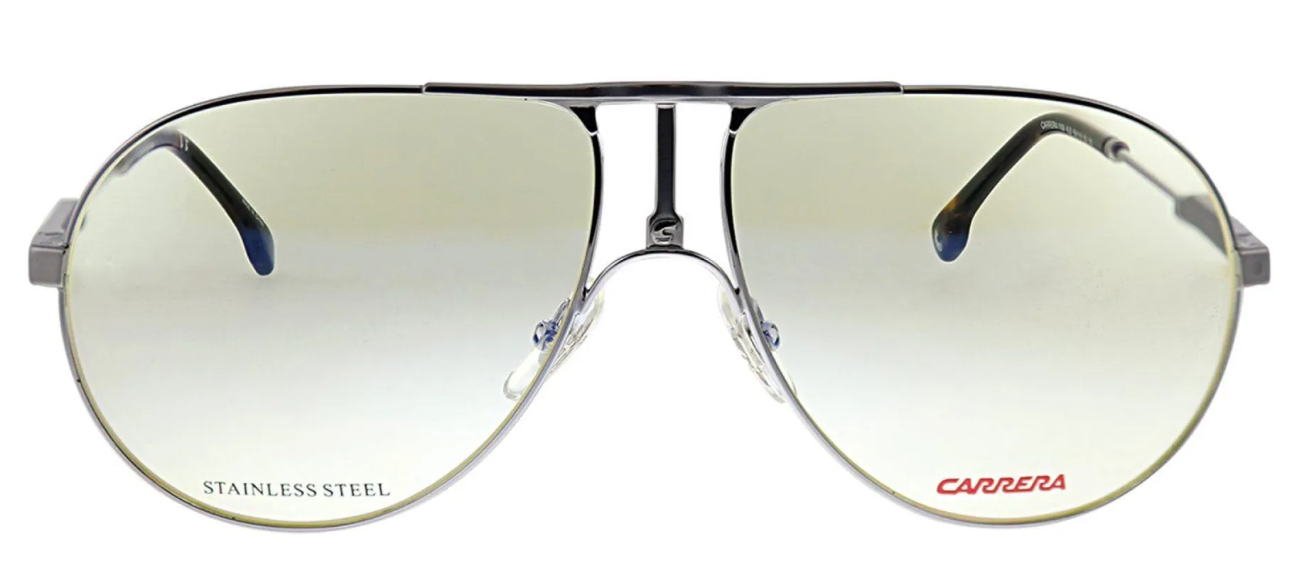 Carrera CA Carrera1109 6LB Aviator Metal Ruthenium Sunglasses with Light Grey Gradient Lens sold by Gaffos