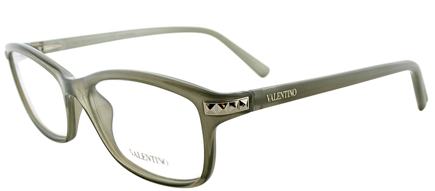 Valentino VL 2653 319 Rectangle Plastic Green Eyeglasses with Demo Lens sold by Gaffos product image thumbnail 2