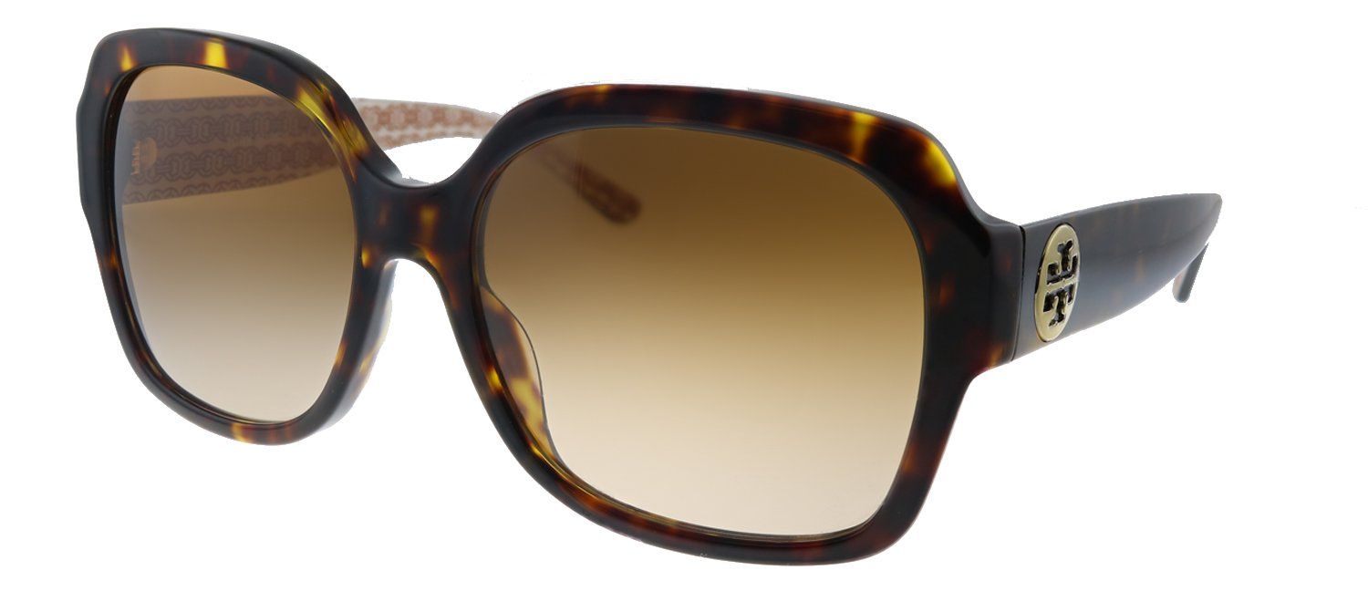 Tory Burch TY 7140 181213 Square Plastic Havana Sunglasses with Brown Gradient Lens sold by Gaffos product image thumbnail 2