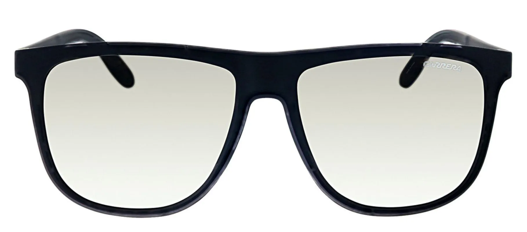 Carrera CA Carrera5003 DL5 Rectangle Plastic Matte Black Sunglasses with Silver Mirror Lens sold by Gaffos