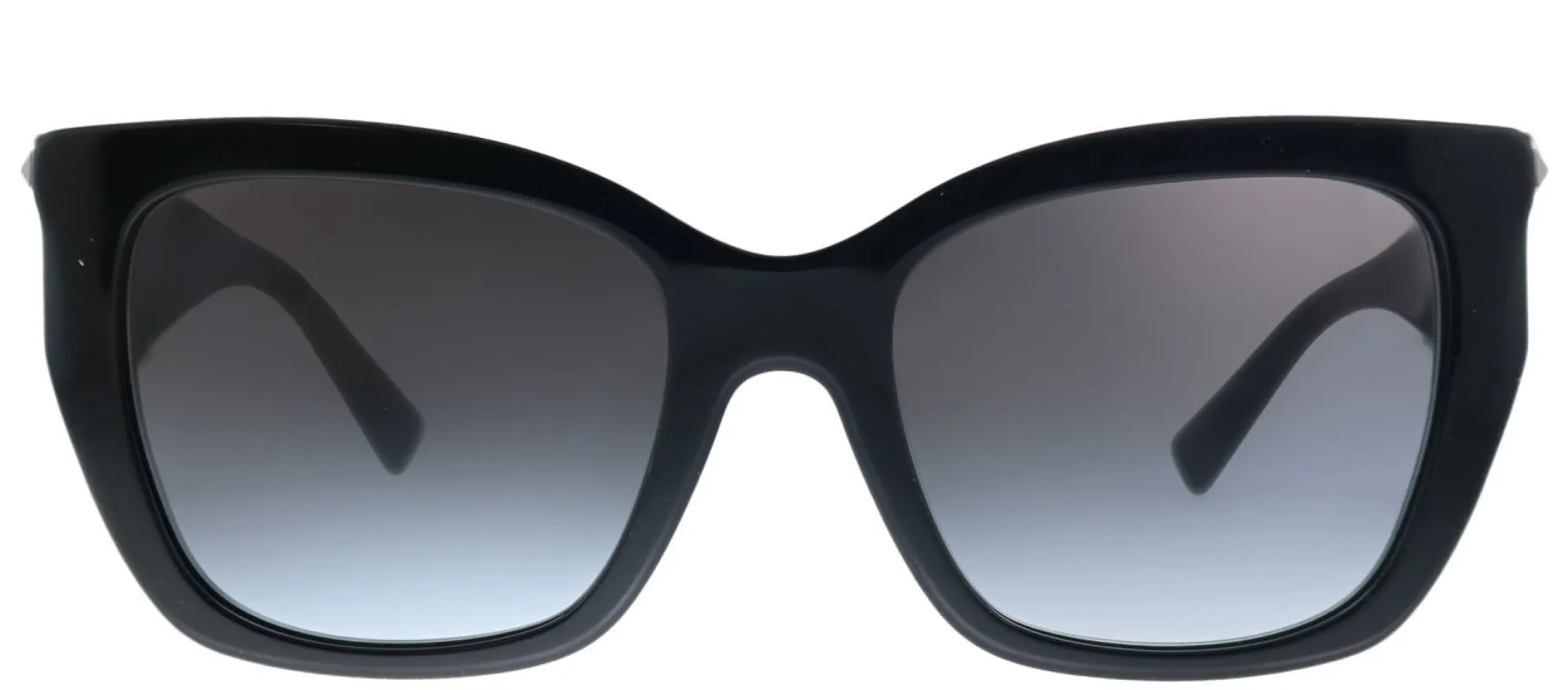 Valentino VA 4048 50018G Cat-Eye Plastic Black Sunglasses with Grey Gradient Lens sold by Gaffos