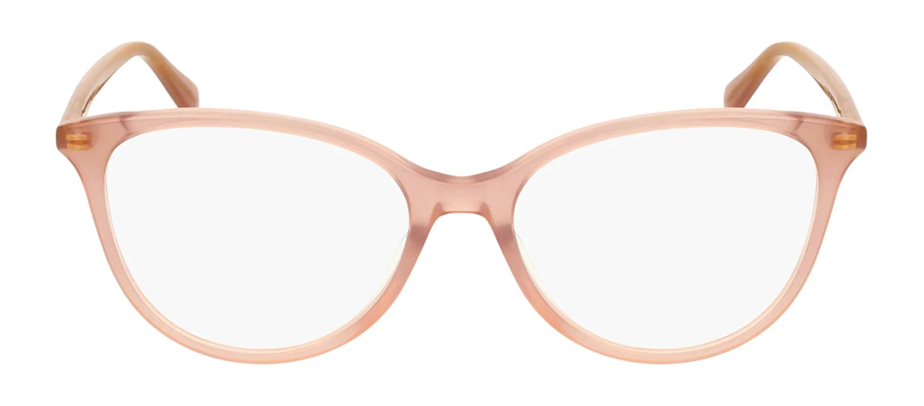 Gucci GUCCI LOGO GG 1359O 004 Cat-Eye Plastic Nude Eyeglasses with Logo Stamped Demo Lenses sold by Gaffos