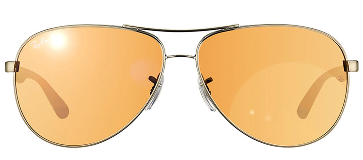 Ray-Ban RB 8313 004/N3 Aviator Metal Ruthenium/ Gunmetal Sunglasses with Brown Polarized Lens sold by Gaffos