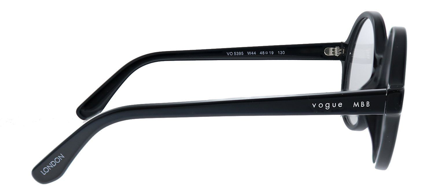 Vogue Eyewear VO 5395 W44 Round Plastic Black Eyeglasses with Demo Lens sold by Gaffos product image thumbnail 3