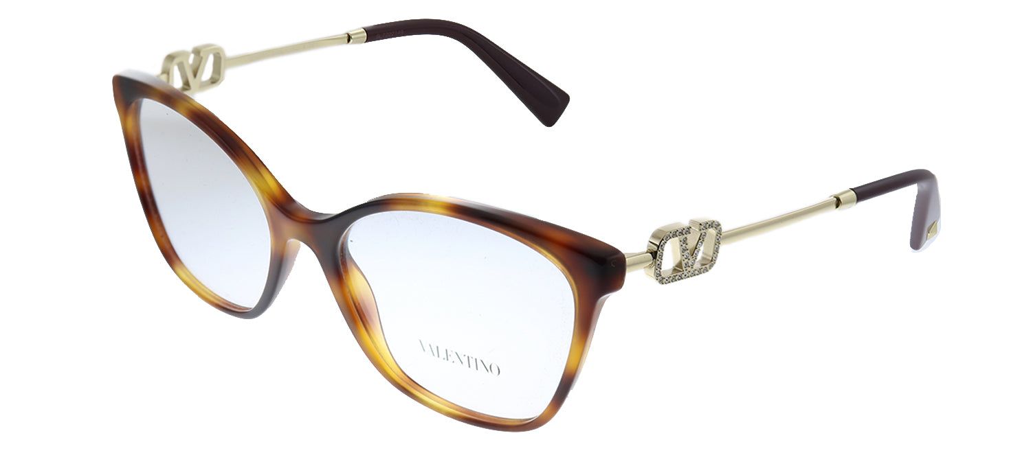 Valentino VA 3050 5011 Butterfly Plastic Havana Eyeglasses with Demo Lens sold by Gaffos product image thumbnail 2