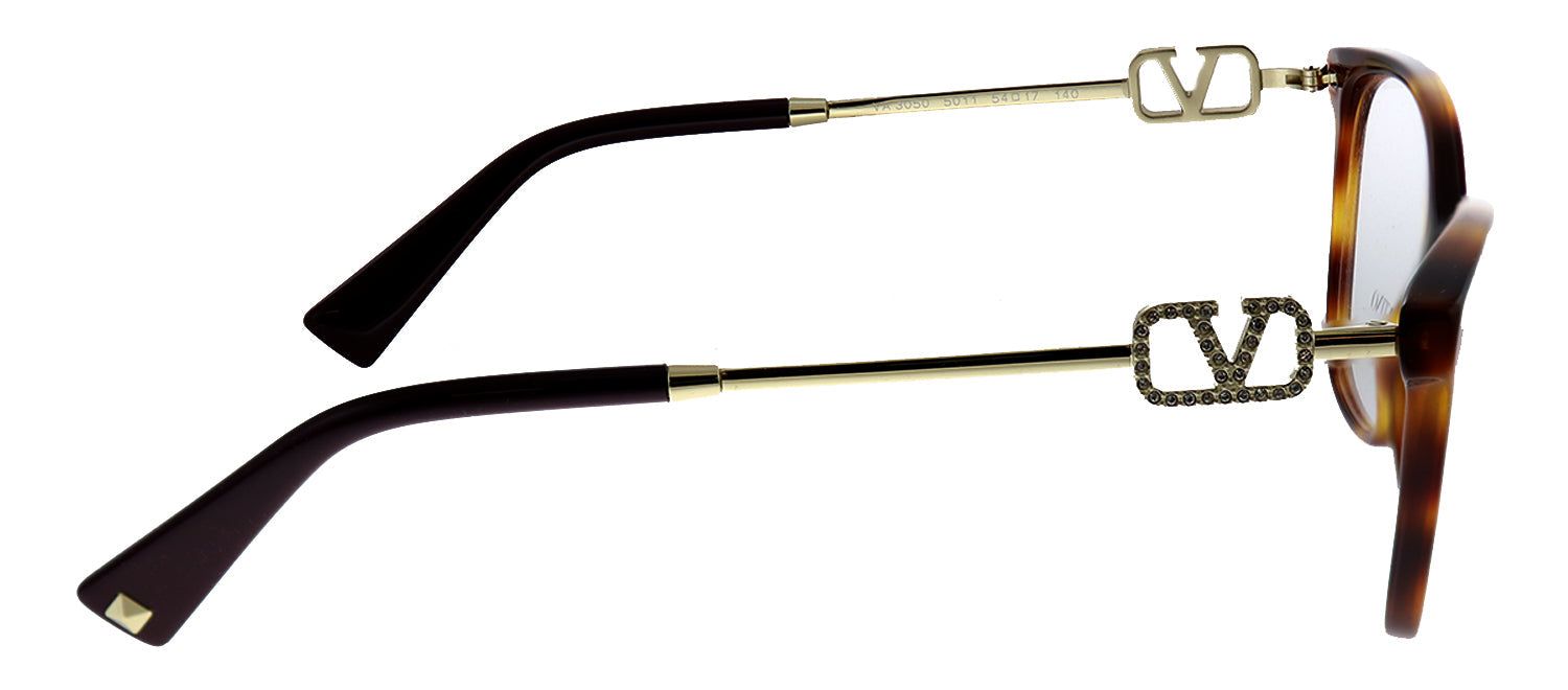 Valentino VA 3050 5011 Butterfly Plastic Havana Eyeglasses with Demo Lens sold by Gaffos product image thumbnail 3