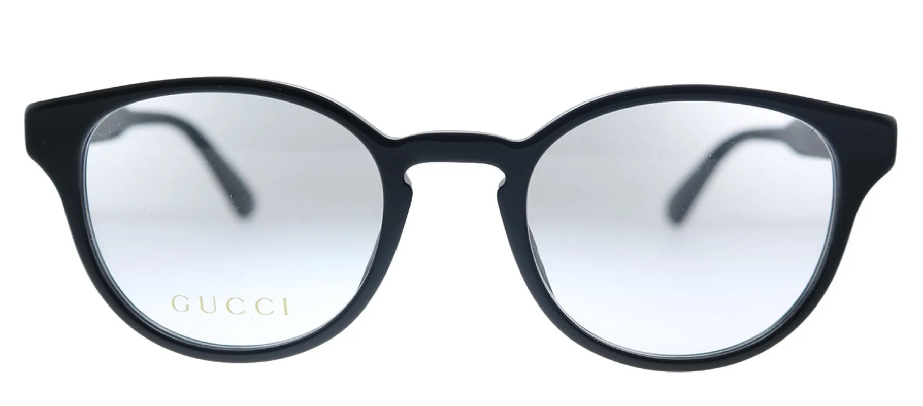 Gucci GG 0827O 001  Round Acetate Black Eyeglasses with Demo Lens sold by Gaffos