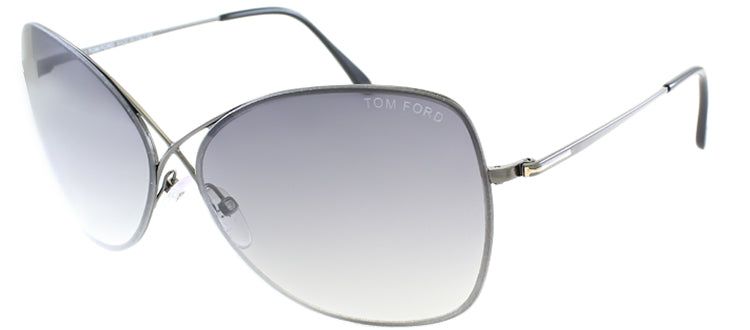Tom Ford Collete TF 250 08C Fashion Metal Black Sunglasses with Grey Gradient Lens sold by Gaffos product image thumbnail 2