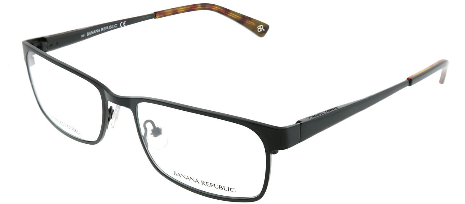Banana Republic BP Carlyle 003 Rectangle Metal Black Eyeglasses with Demo Lens sold by Gaffos product image thumbnail 2