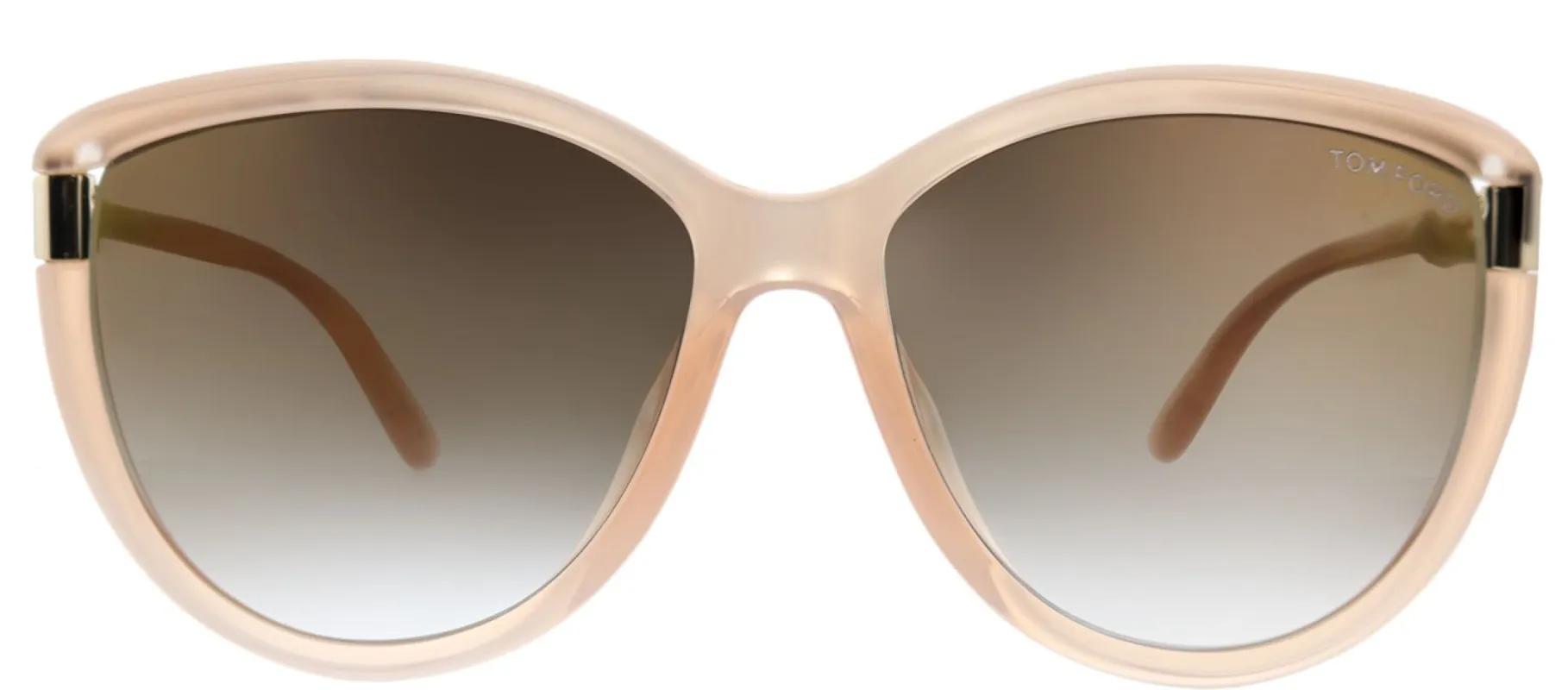 Tom Ford TF 477D 74G Cat-Eye Plastic Pink Sunglasses with Brown Gradient Lens sold by Gaffos